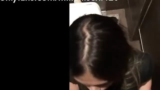 Fucking an Argentinean girl in the restroom after a meeting